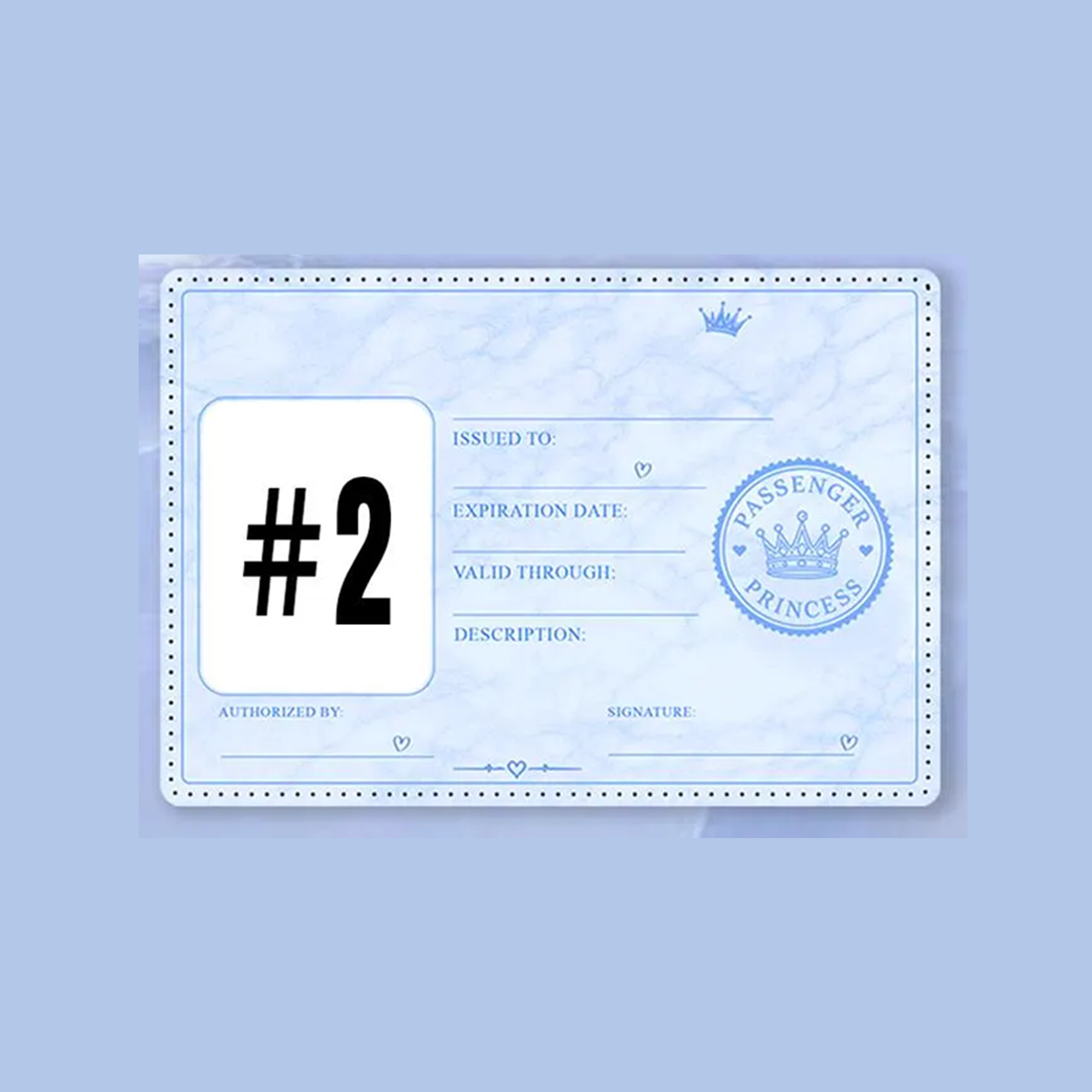RodyThread Custom Personalized Passenger Princess Photo Car Visor Clip For Girlfriend Cute Coquette Meme Trend Light Blue Plastic Metal Clip Custom Car Accessories Decor Gift For Husband Boyfriend Chauffeur