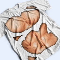 RodyThread Custom 3D Funny Bikini Body Muscle Six Packs Couple Wedding Personalized Full Print T Shirt Custom Ripped Muscle & Bikini Gag Shirts, Matching Honeymoon Shirts 2026 Funny Anniversary Gift