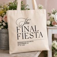 RodyThread Custom Bachelorette Bag Canvas Tote Bag for Bride and Bridesmaids Girls Trip Tropical Desert Party Palm Springs Aesthetic Natural Cotton Canvas Beach Tote Bach Club Custom Gifts for Her Hawaii Getaway Swag Bag Large Capacity Bridal Favors