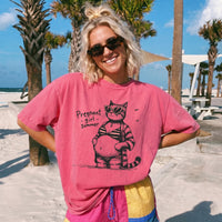 RodyThread Funny Pregnant Girl Summer Cat Meme Graphic T-Shirt for Expecting Moms Casual Beach Vacation Aesthetic White Cotton Maternity Tee Cute Mom To Be Gift Novelty Pregnancy Announcement Top Trendy Ladies Summer Clothes