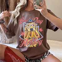 RodyThread Bad Day To Be A Hotdog Tshirt Funny Independence Day Shirt Golden Retriever 4th Of July Tee Cute 4th of July Dog Lover Gifts USA Patriotic Star Glasses Puppy Graphic T-Shirt Vintage Top for Women Men