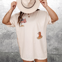 RodyThread Hotdog Salute 4th of July Patriotic Meme Oversized Graphic T-Shirt For Women Preppy Retro Casual Pink Cotton Blend Funny Summer BBQ Independence Day Tee Humorous USA Flag Novelty Top Vintage Wash Y2K Aesthetic Apparel Festival Wear