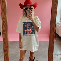 RodyThread Funny I'm Just Here For The Wieners Doll Face Meme Graphic T-Shirt For Women Retro Preppy Summer BBQ Humor Y2K Aesthetic Hot Pink Cotton Tee 4th Of July USA 250th Anniversary Novelty Hot Dog Party Top