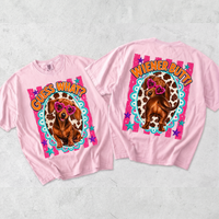 RodyThread Guess What Wiener Butt Funny Dachshund Graphic T-Shirt For Dog Moms And Women Preppy Y2K Retro Summer Vibes White Cotton Tee Sarcastic Dog Lover Novelty Top Trending Leopard Pink Stripes Heart Glasses Apparel