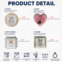 Custom Pet Portrait Trinket Tray Personalized Ceramic Jewelry Dish Dog Cat Keepsake Ring Dish Gift for Pet Lovers