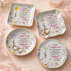 Daughter-in-Law Gift Trinket Dish Sentimental Mother in Law Quote Jewelry Tray
