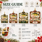 Close-up of Fishing Tackle Box Christmas Ornament Personalized Fishing Tree Decor Gift