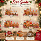 Gingerbread Train Ornament Personalized Christmas Tree Decor Custom Name Holiday Gift