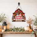 GRANDKIDS Melt Our Hearts Personalized Christmas Snowman Family Wall Sign Custom Name Grandparent Gi