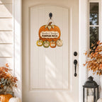 Grandma & Grandpa's PUMPKIN PATCH Personalized Wall Hanging Fall Family Decor Gift