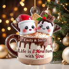 Close-up of Life is S'More fun with You Ornament — Ornament