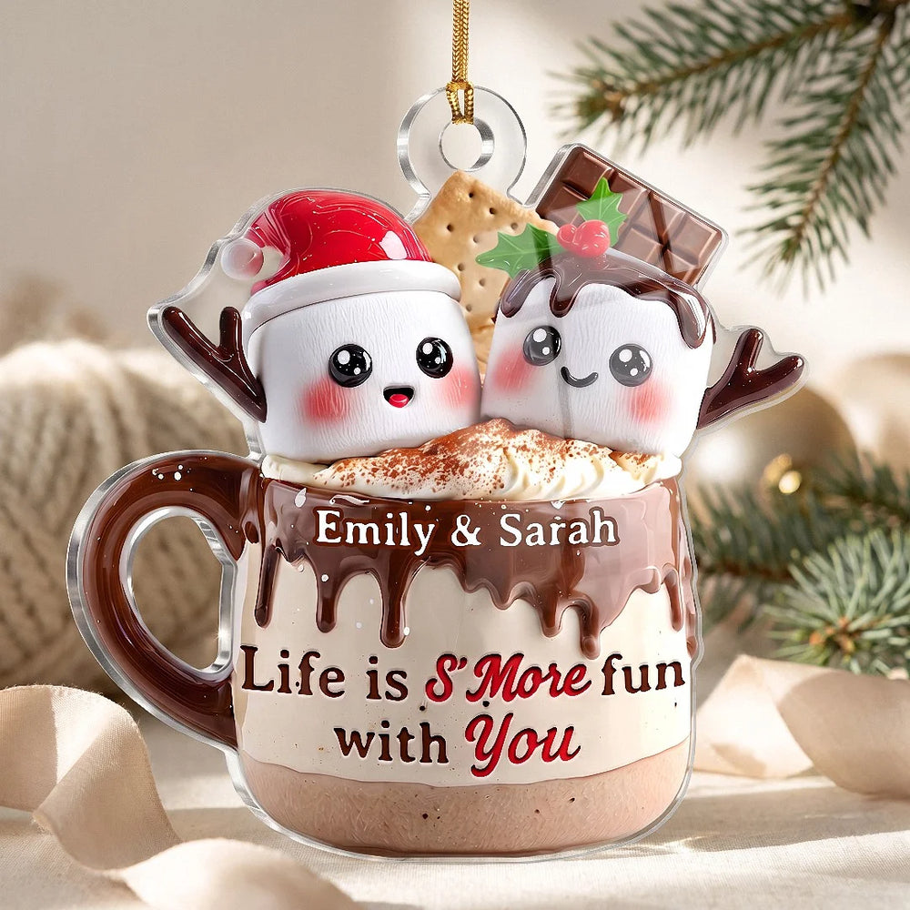 Life is S'More fun with You Ornament — Ornament available at our Los Angeles warehouse