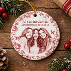 No One Will Ever Be As Entertained By Us As Us Ornament, Best Friends Christmas Ceramic Keepsake Gif