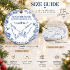 No One Will Ever Be As Entertained By Us As Us Ornament, Personalized Best Friend Christmas Keepsake