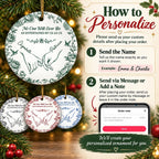 No One Will Ever Be As Entertained By Us As Us Ornament, Personalized Best Friend Christmas Keepsake