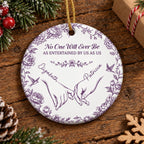 No One Will Ever Be As Entertained By Us As Us Ornament, Personalized Best Friend Christmas Keepsake