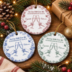No One Will Ever Be As Entertained By Us As Us Ornament, Personalized Bestie Christmas Gift, Funny F