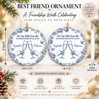 No One Will Ever Be As Entertained By Us As Us Ornament, Personalized Bestie Christmas Gift, Funny F