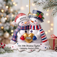 Our 30th Christmas Together Celebrating America's 250th Ornament — Ornament available at our Los Angeles warehouse