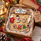 Personalized Gingerbread Family Ornament Custom Christmas Keepsake Gift for Families