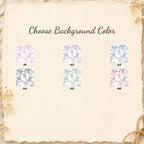 Close-up of Personalized Toile Pattern Trinket Dish Custom Ceramic Jewelry Ring Holder Wedding Bridal Shower Gif
