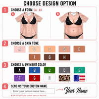 Custom Bikini Body Shirt Personalized Funny Swimsuit Cover Up Graphic Tee Bachelorette Party Gift