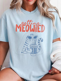 Getting Meowied Cat Wedding Tee Funny Bridal Shower Gift for Cat Mom