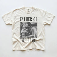 Father of the Bride Custom Photo Shirt Personalized Wedding Gift for Dad