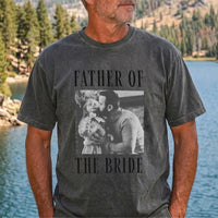 Father of the Bride Custom Photo Shirt Personalized Wedding Gift for Dad