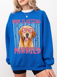 My Mom Is Getting Married Golden Retriever T-Shirt Custom Wedding Announcement Tee Mother of the Bride Gift