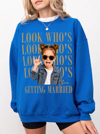 Look Who's Getting Married Custom Photo T-Shirt Funny Bridal Party Apparel