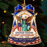 United States 250th Anniversary 1776-2026 Ornament, America 250 Semiquincentennial Patriotic Christm available at our Los Angeles warehouse