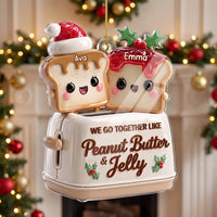We Go Together Like Peanut Butter & Jelly Ornament — Ornament available at our Los Angeles warehouse